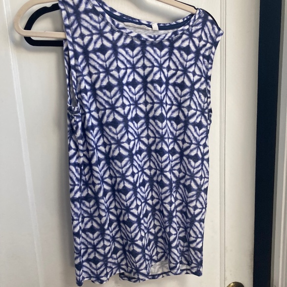 Athleta Blue Tile Tank, M - Picture 1 of 3